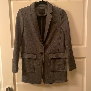 banana republic wool blazer